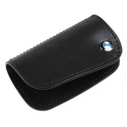 Key Case (Black) (Leather)